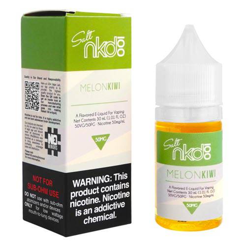 Naked 100 Salt Melon Kiwi 30mL Naked 100 Salt Melon Kiwi 30mL