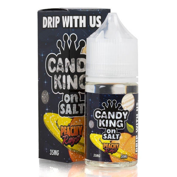 Candy King on Salt Peachy Rings 30mL - Ohm City Vapes