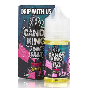Candy King on Salt Pink Squares 30mL - Ohm City Vapes