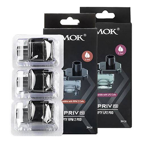 SMOK G-PRIV Empty Replacement Pod Cartridge - 3PK SMOK G-PRIV Empty Replacement Pod Cartridge - 3PK
