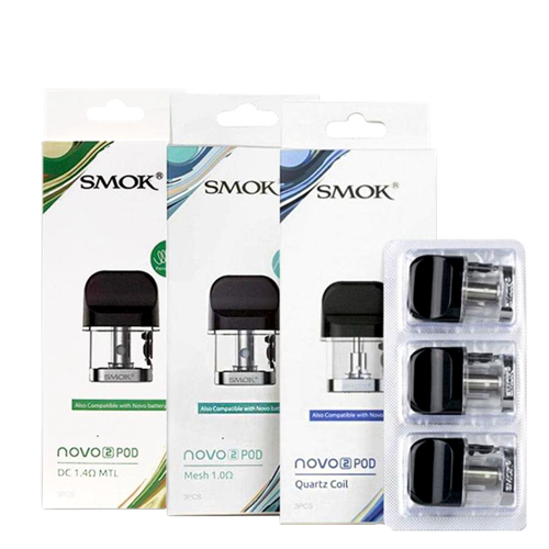 SMOK Novo 2 Replacement Pod Cartridge - 3PK - Ohm City Vapes