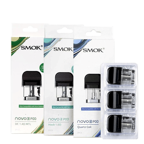 SMOK Novo 2 Replacement Pod Cartridge - 3PK SMOK Novo 2 Replacement Pod Cartridge - 3PK