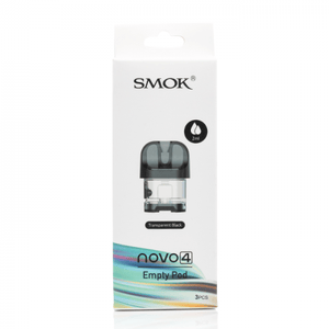 SMOK NOVO 4 Empty Replacement Pod Cartridge - 3PK SMOK NOVO 4 Empty Replacement Pod Cartridge - 3PK