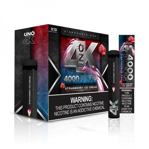 Uno 4K Disposable Vape Device - 10PK Uno 4K Disposable Vape Device - 10PK