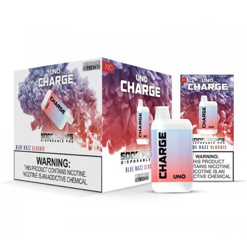 Uno CHARGE Disposable Vape Device - 6PK