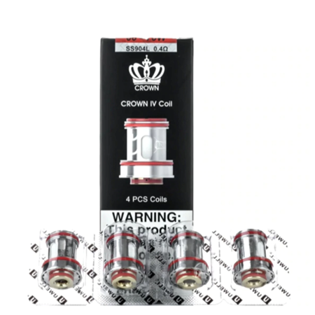 Uwell Crown 4 Replacement Coil - 4PK - Ohm City Vapes