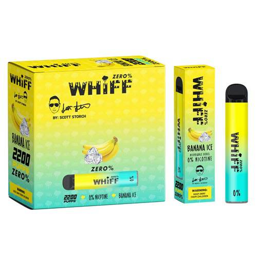Whiff ZERO 0% Disposable Vape Device - 1PC Whiff ZERO 0% Disposable Vape Device - 1PC